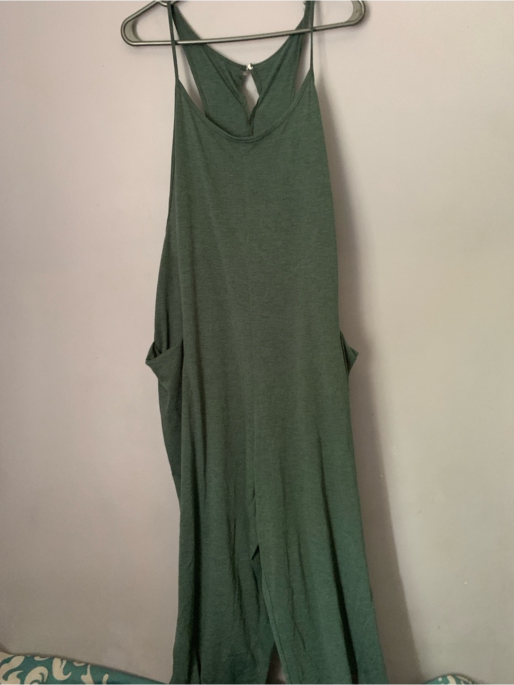 2xl Olive Green Jumpsuit